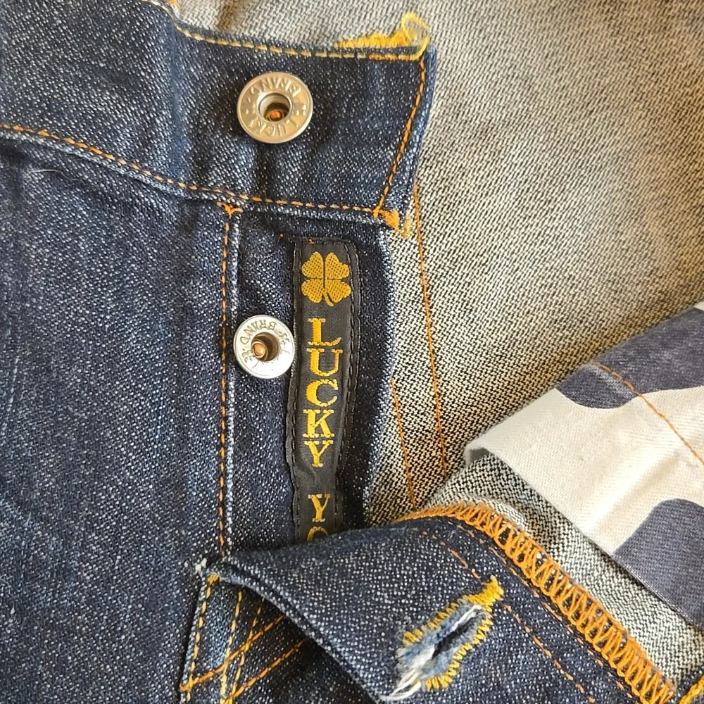 Lucky Brand Bootcut Jeans Size 30/10 Long Inseam 33" - Picture 4 of 8